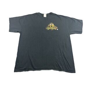 Sturgis 70th Annual Motorcycle Rally USA South Dakota Graphic T-Shirt Black XL